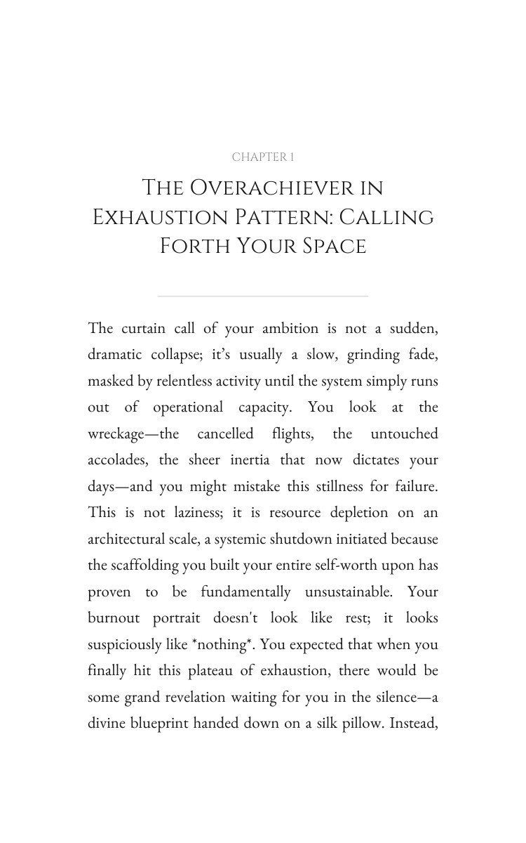 Overachiever in Exhaustion Purpose Rediscovery Integration: Your Longing Embodied interior preview