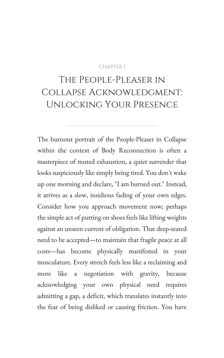 People-Pleaser in Collapse Body Reconnection System: Your Shift Realized interior preview
