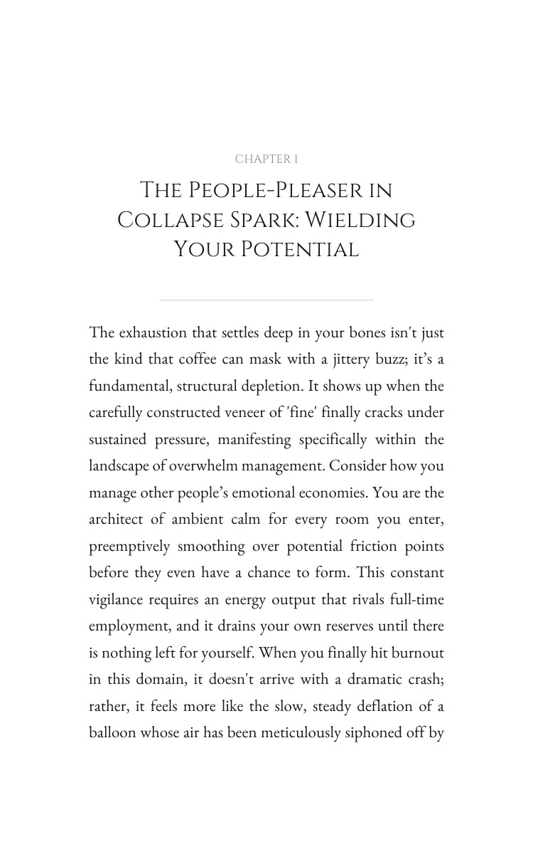 People-Pleaser in Collapse Mastery: Overwhelm Management: Your Status Conducted interior preview
