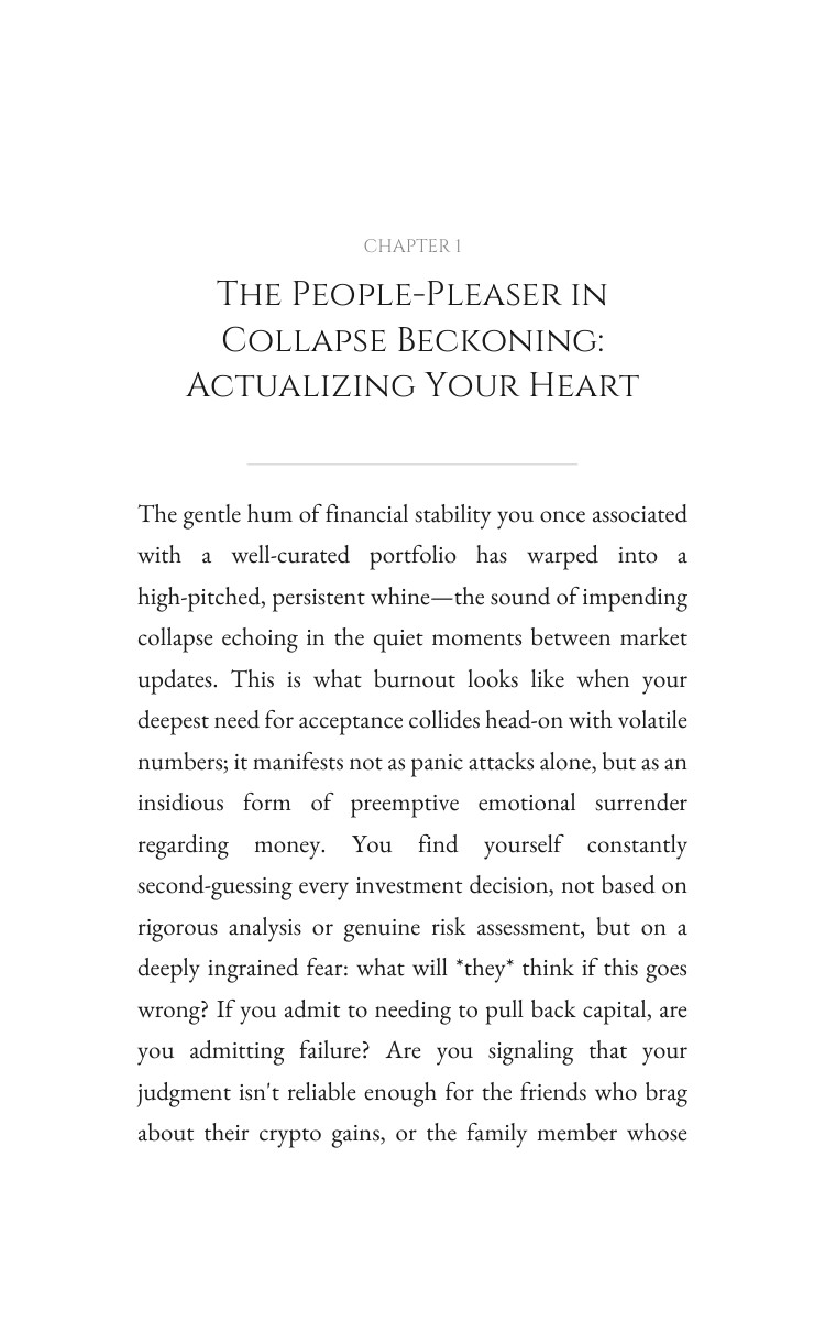 People-Pleaser in Collapse: Navigating Investment Anxiety: Your Territory Clarified interior preview