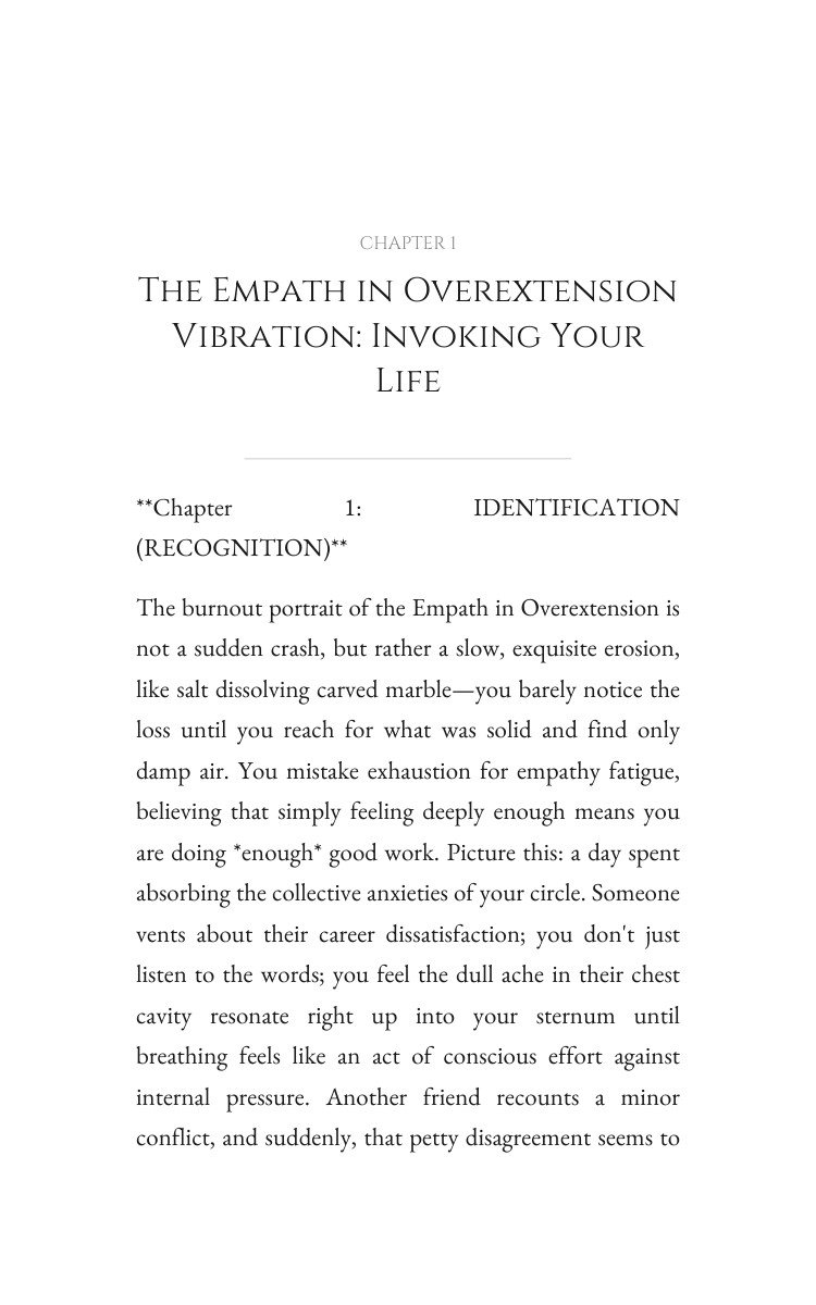 Setting Boundaries Strategy: Empath in Overextension: Your Voyage Realized interior preview