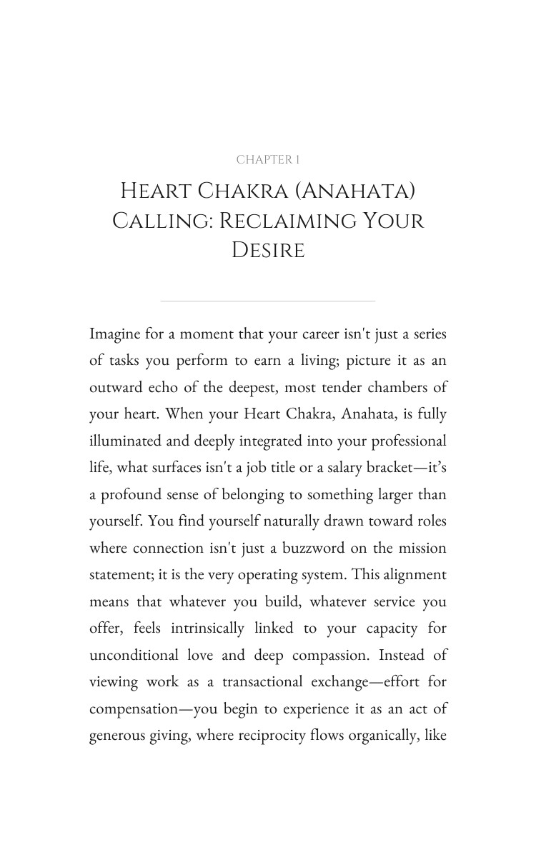 Career Code: Heart Chakra (Anahata): Intensify Your Method interior preview