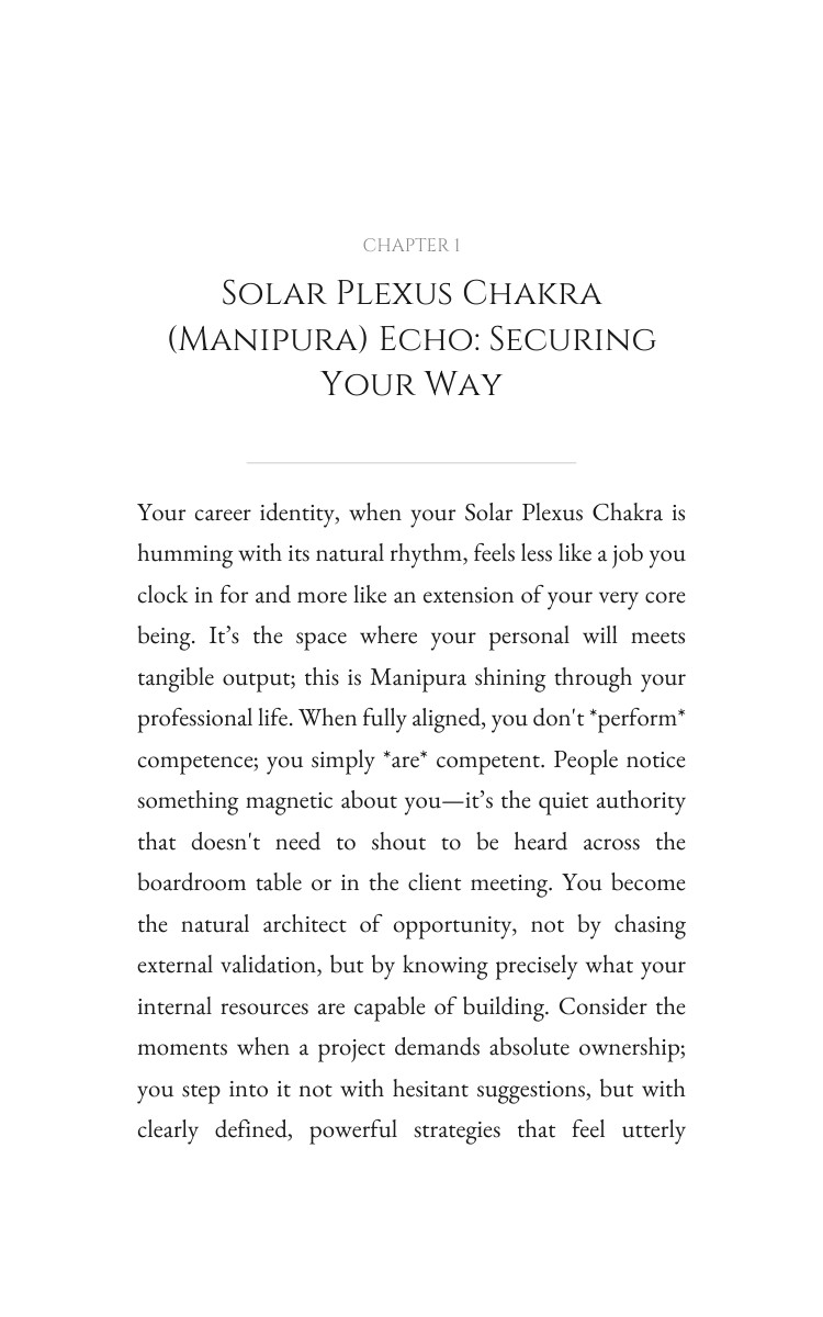 Career Handbook: Solar Plexus Chakra (Manipura): Reclaim Your Territory interior preview