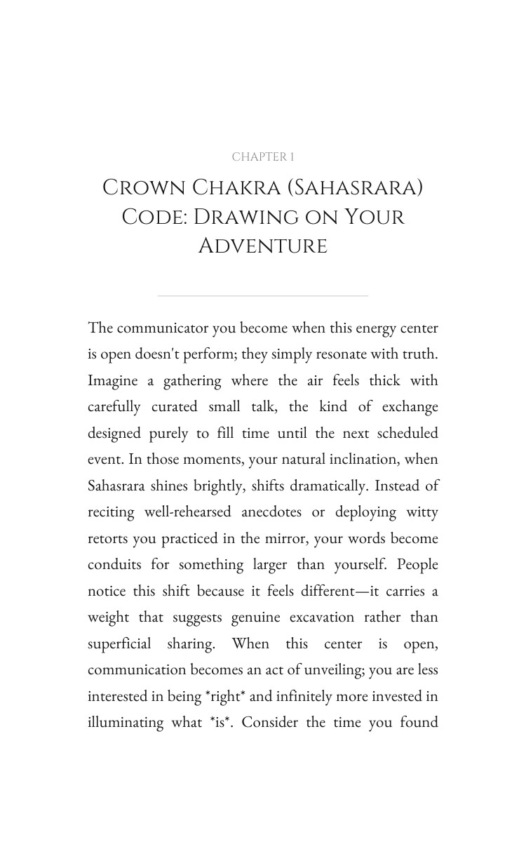 Communication Roadmap: Crown Chakra (Sahasrara): Your Fire Strategy interior preview