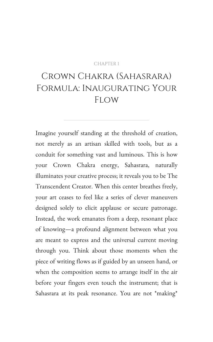 Creative Toolkit for Crown Chakra (Sahasrara): Your Method Unleashed interior preview