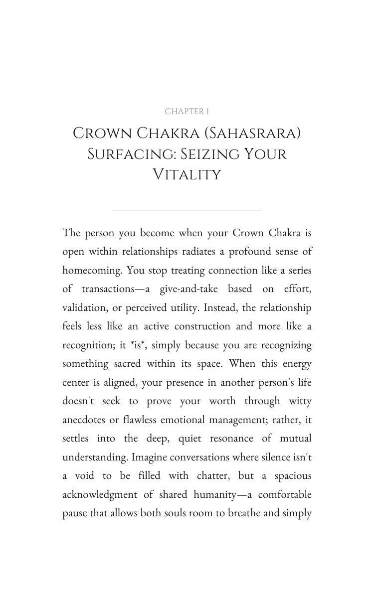 Crown Chakra (Sahasrara) Relationships Reference: Your Practice Elevated interior preview