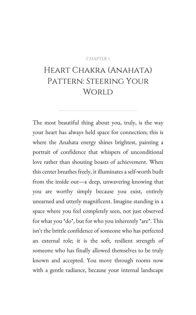 Heart Chakra (Anahata): Confidence Blueprint: Your Power Emerged interior preview