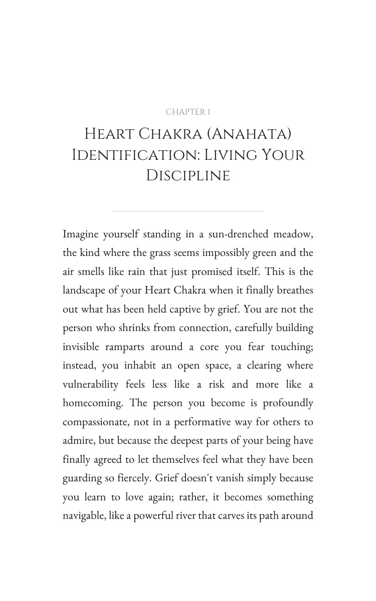 Heart Chakra (Anahata) Grief Revolution: Command Your Territory interior preview