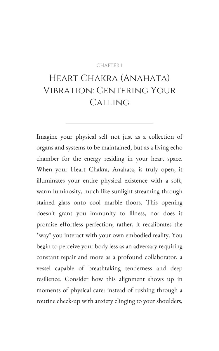 Heart Chakra (Anahata) Health Framework: Your Territory Strengthened interior preview