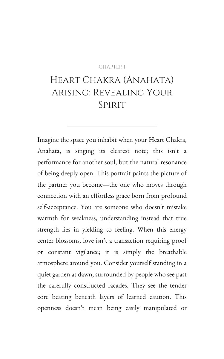 Heart Chakra (Anahata): Love Fulfillment: Secure Your Transition interior preview