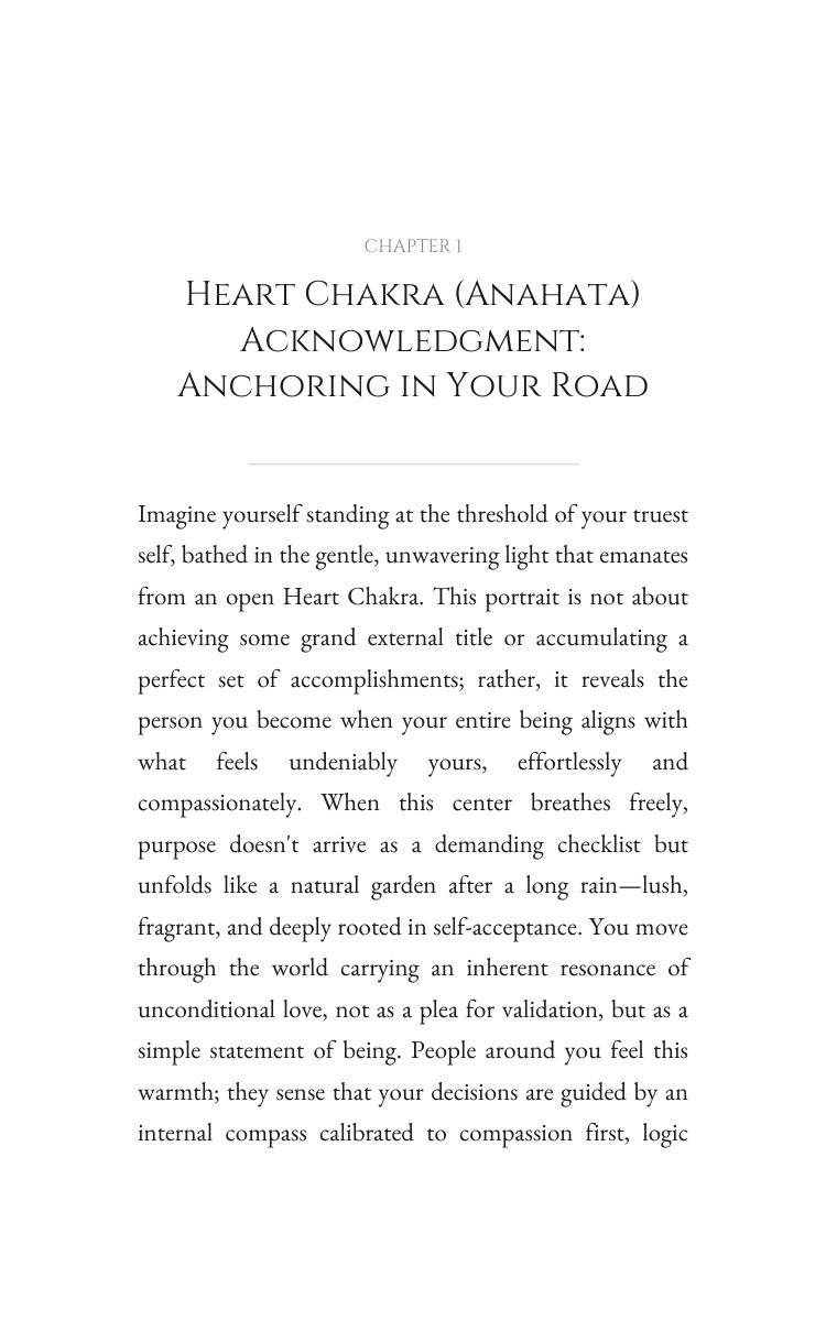Heart Chakra (Anahata) Purpose Breakthrough Guide: Vitalize Your Aspiration interior preview