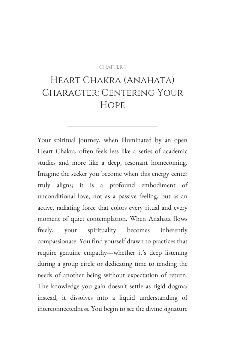 Heart Chakra (Anahata) Spirituality Success Guide: Master Your Path interior preview