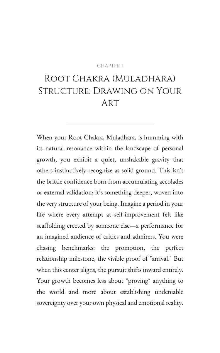 Root Chakra (Muladhara): Personal Growth Clarity: Your Power Synthesized interior preview