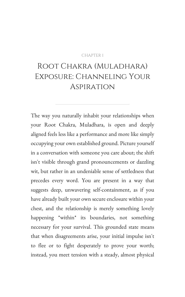 Root Chakra (Muladhara) Relationships Wisdom: Your Power Path interior preview