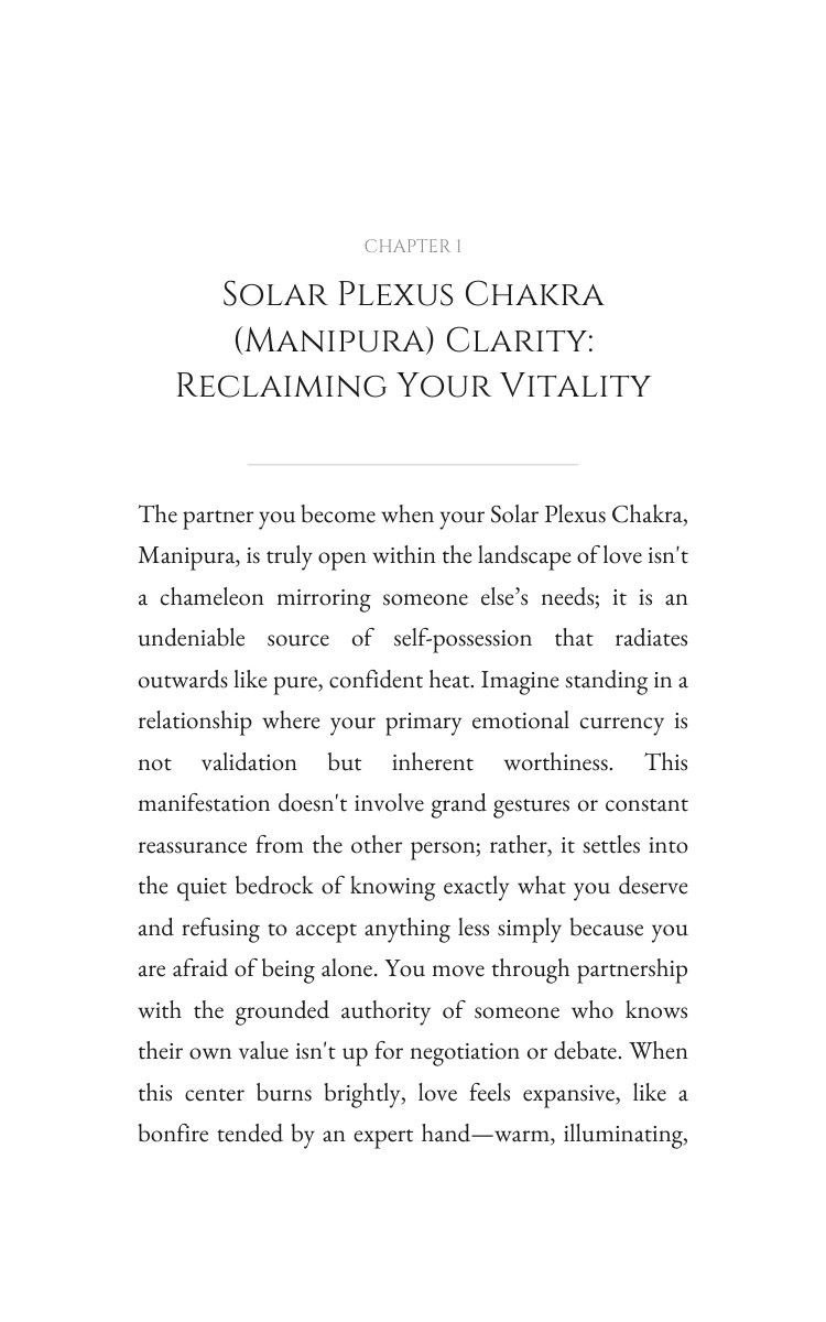 Solar Plexus Chakra (Manipura) Love: Your Path Forward: Discover Your Energy interior preview