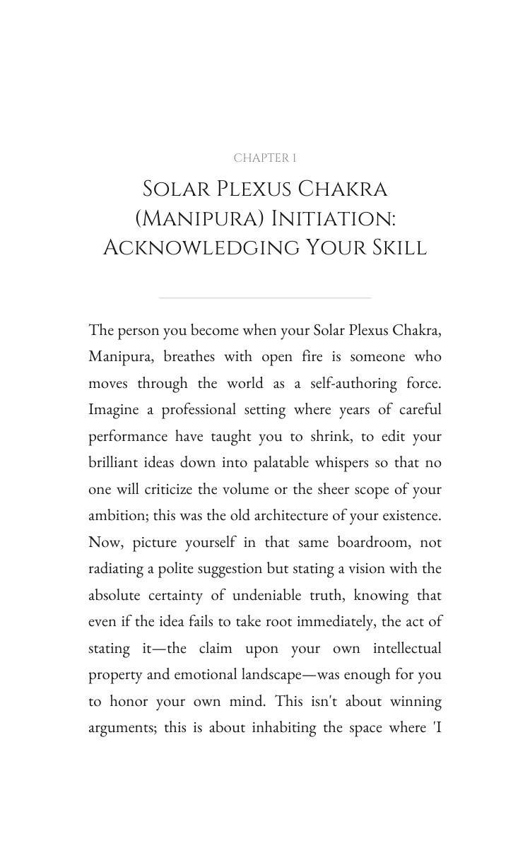 Solar Plexus Chakra (Manipura) Personal Growth: Strategic Guide: Systematize Your Transformation interior preview