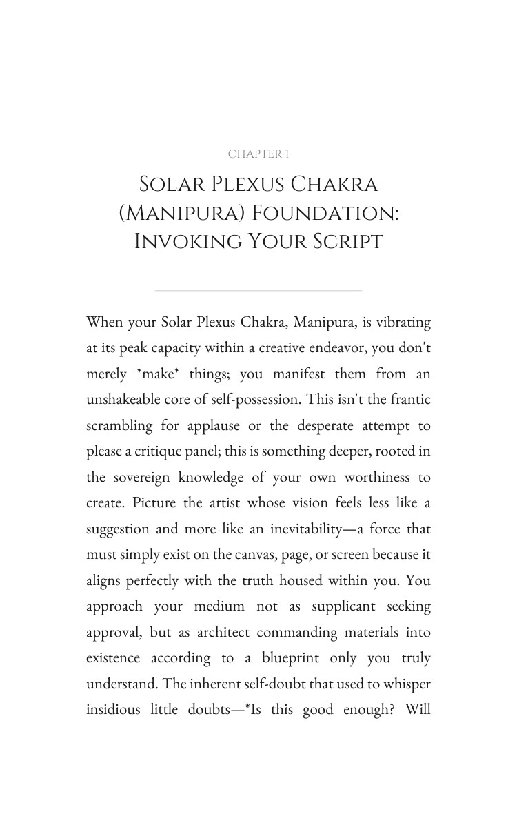 Solar Plexus Chakra (Manipura): Your Creative Journey: Your Talent Designed interior preview