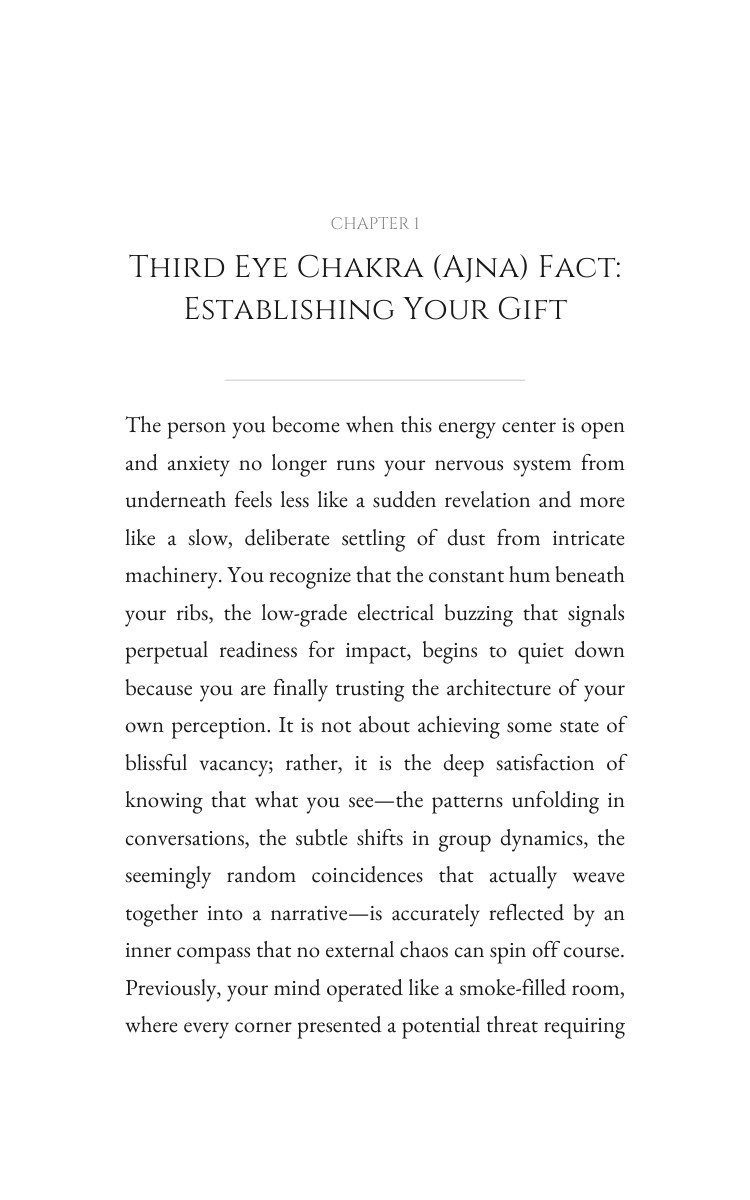 Third Eye Chakra (Ajna) Anxiety Strategy Guide: Your State Designed interior preview