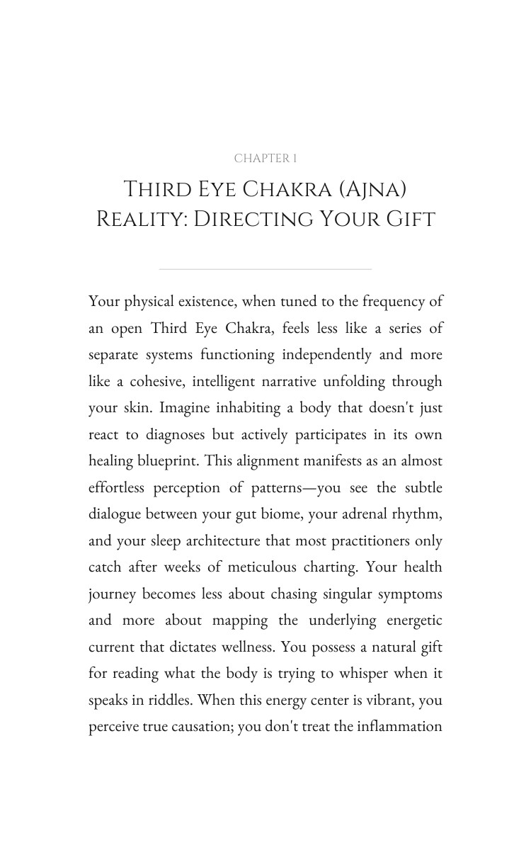 Third Eye Chakra (Ajna) Health Keystone: Your Script Strategy interior preview