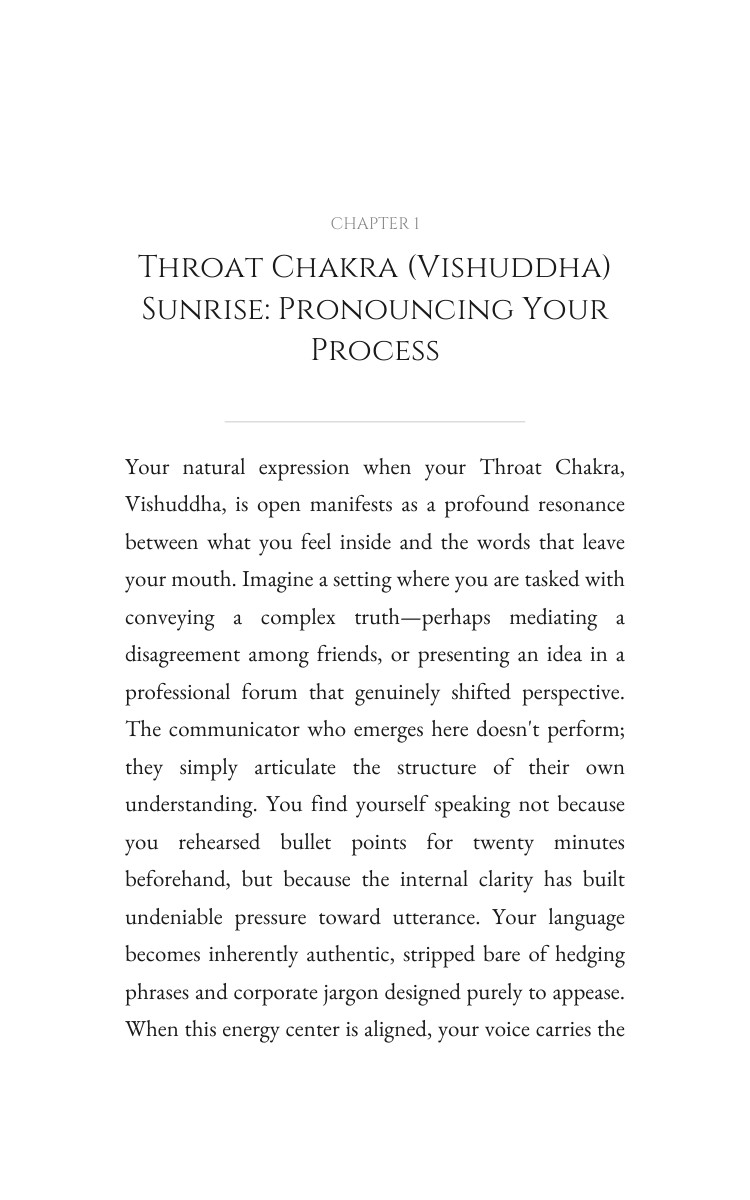 Throat Chakra (Vishuddha) Communication Toolkit: Your Fire Balanced interior preview