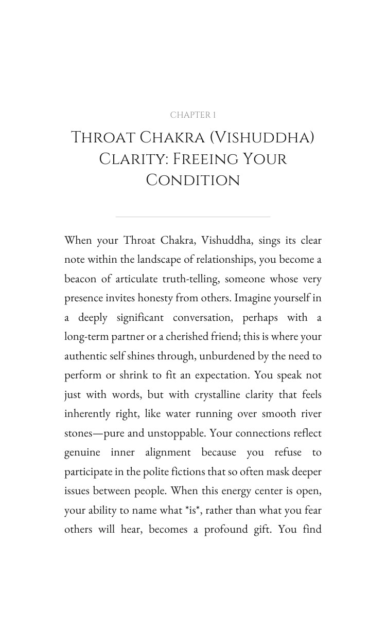 Throat Chakra (Vishuddha) Guide to Relationships: Intensify Your Realm interior preview