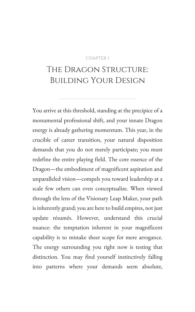 2026 Career Transition Protocol: Dragon: Your Voice Year Liberated interior preview