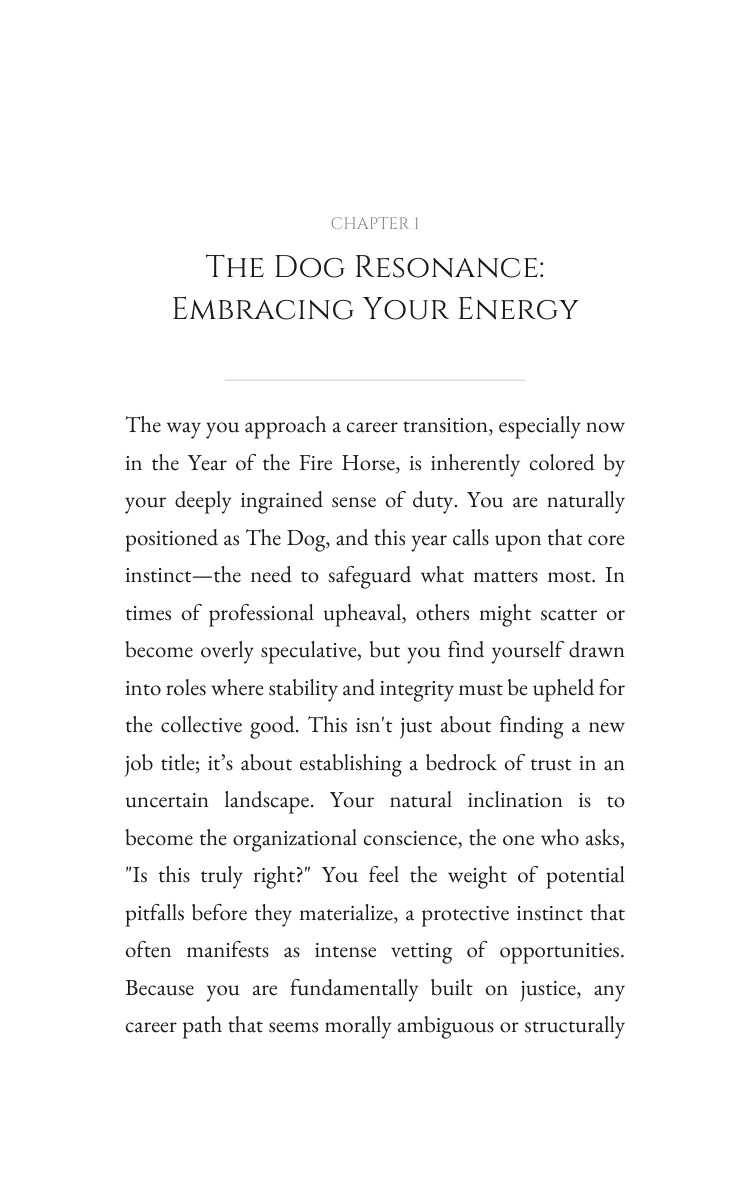2026 Dog Career Transition Navigator: Fortify Your Trail Year interior preview