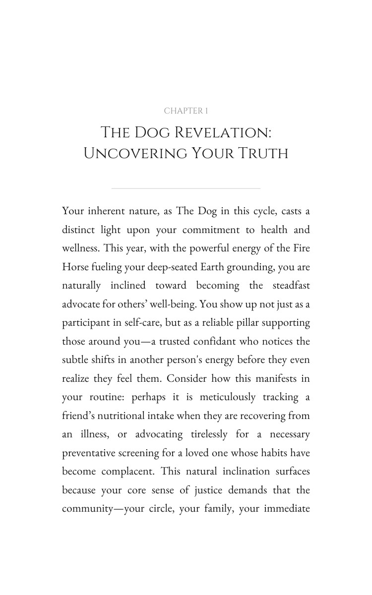 2026 Health Wellness Navigator: Dog: Your Purpose Year Strategy interior preview
