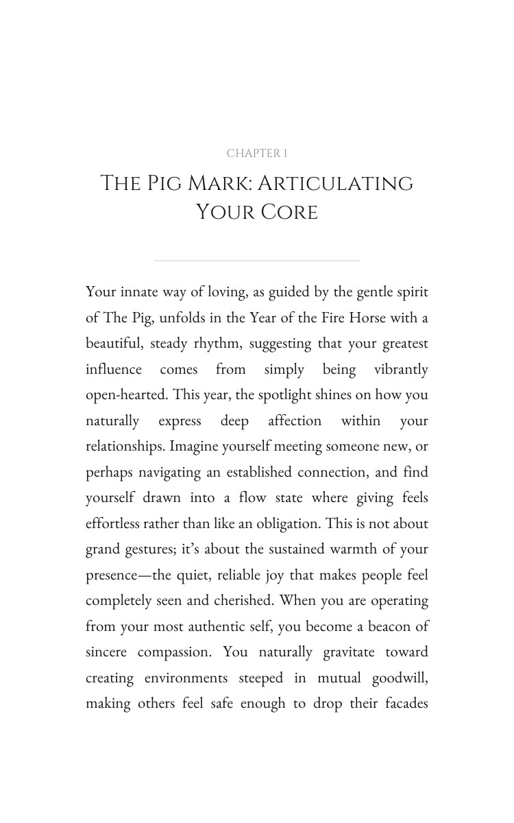 2026 Mastering Love Relationships: Pig Way: Finesse Your Fire Year interior preview