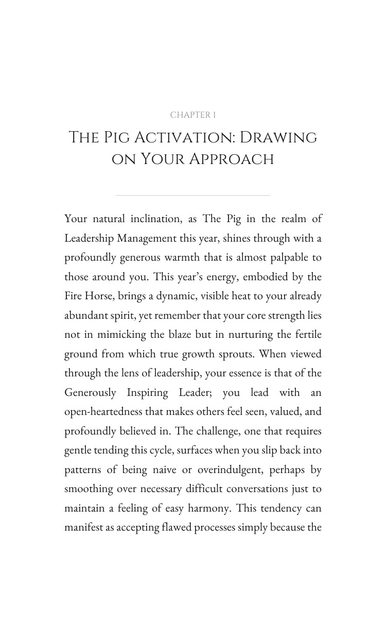 2026 Pig Leadership Management Navigator: Establish Your State Year interior preview