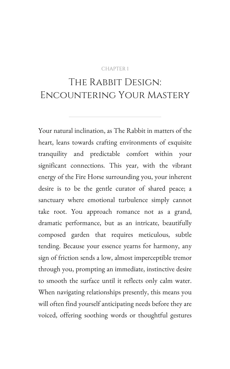 2026 Rabbit Love Relationships: Strategic Guide: Your Purpose Year Evolved interior preview