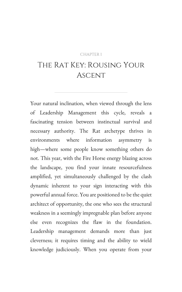 2026 Rat Leadership Management Optimization Guide: Your Destiny Year Sharpened interior preview