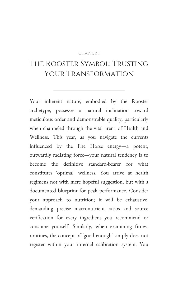 2026 Rooster Approach to Health Wellness: Prioritize Your Route Year interior preview