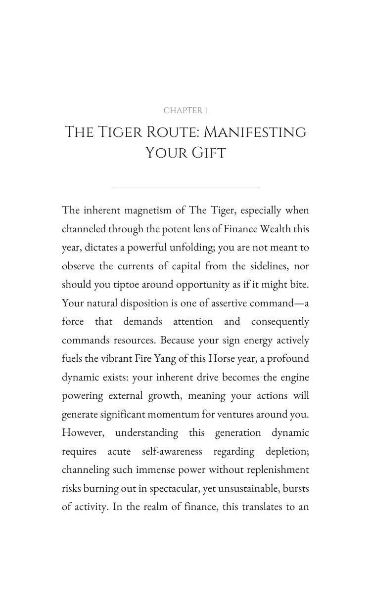 2026 Tiger Finance Wealth Strategy Guide: Master Your Metamorphosis Year interior preview