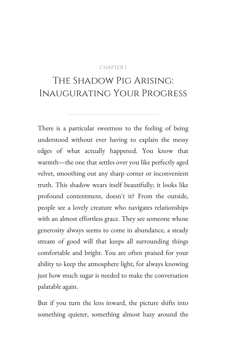 Anger Patterns Navigator: Shadow Pig: Your Purpose Decoded interior preview