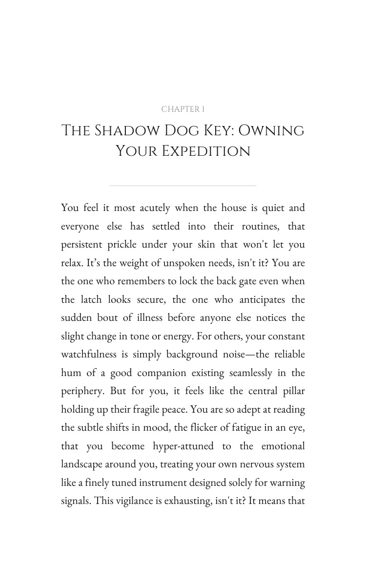 Emotional Patterns Manual for Shadow Dog: Strengthen Your Hope interior preview