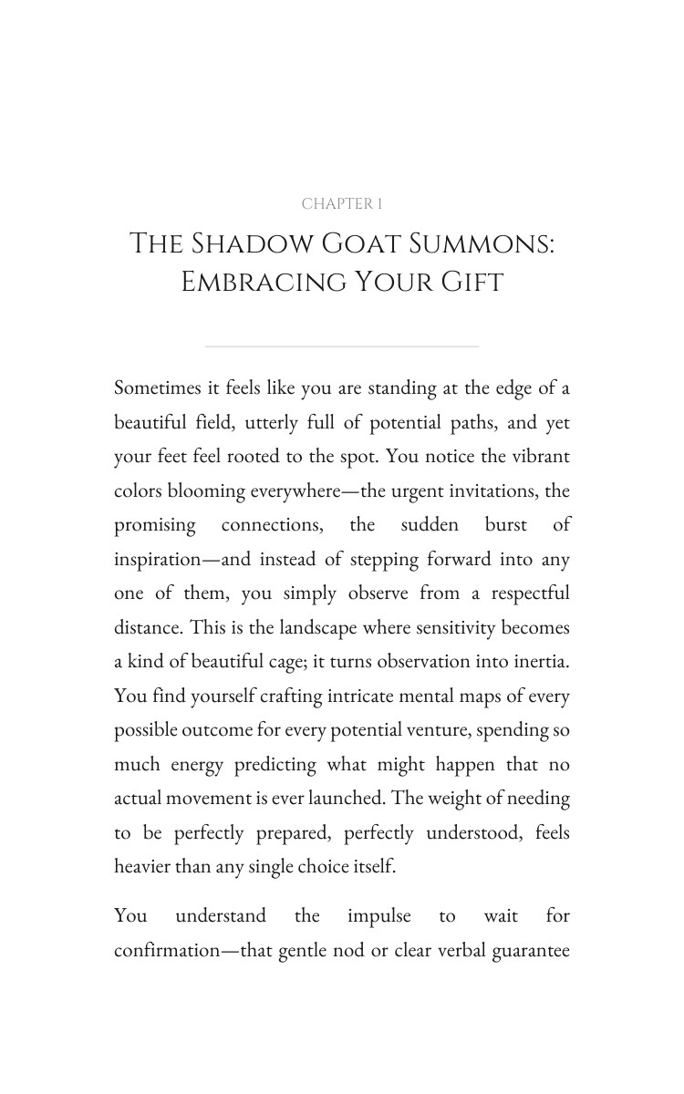 Emotional Patterns Strategy: Shadow Goat: Your Method Path interior preview