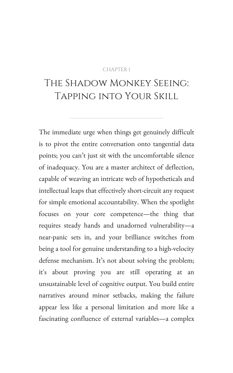 Fear Of Failure Code: Shadow Monkey: Reclaim Your State interior preview