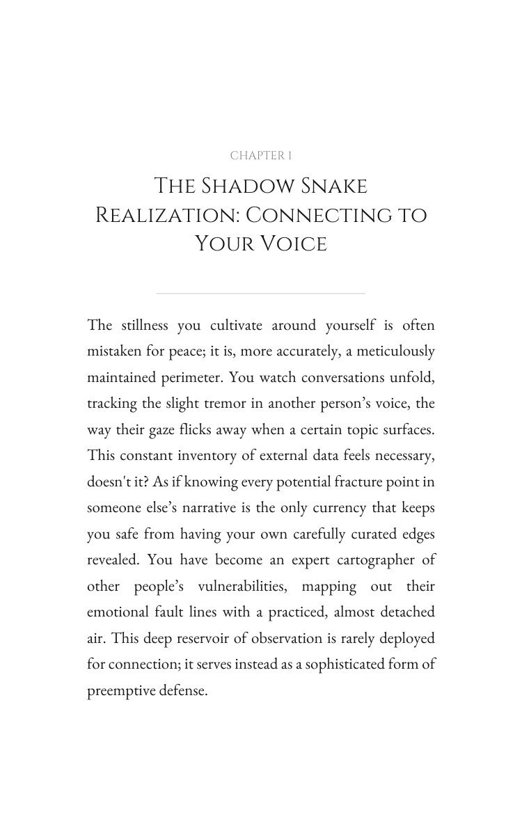 Hidden Fears Way: Shadow Snake: Your Hope Conducted interior preview
