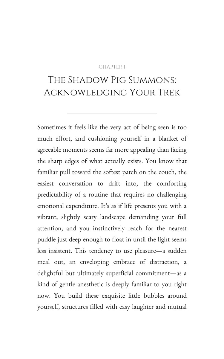 Inner Conflict Playbook: Shadow Pig: Systematize Your Craving interior preview