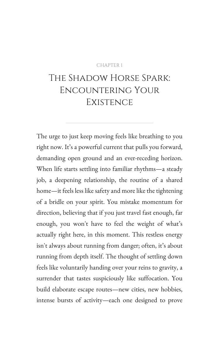 Inner Conflict Way: Shadow Horse: Deepen Your Approach interior preview