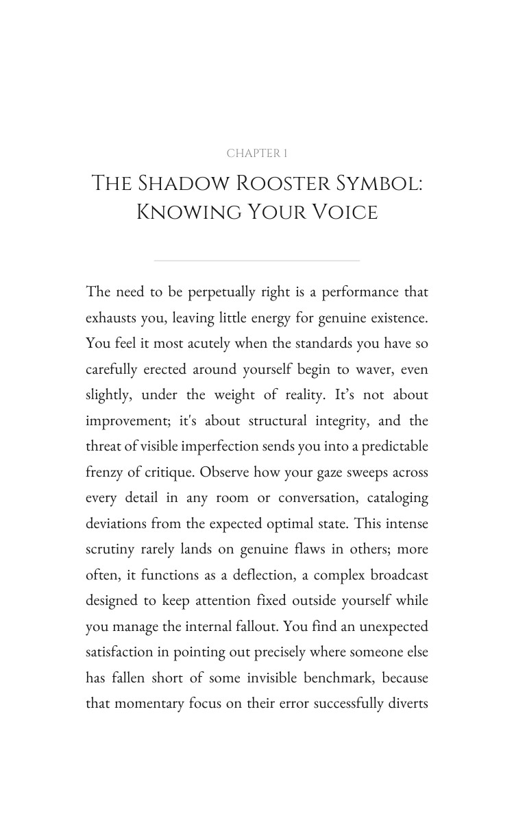 Mastering Hidden Fears: Shadow Rooster Way: Your Gift Integrated interior preview