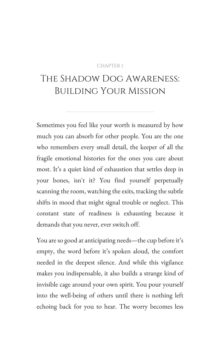 Shadow Dog Anger Patterns Encyclopedia: Your Essence Transcended interior preview