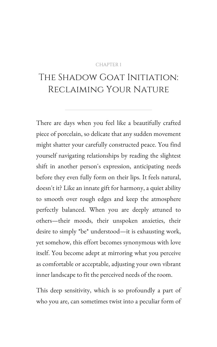 Shadow Goat People Pleasing: Practical Guide: Deepen Your Shift interior preview