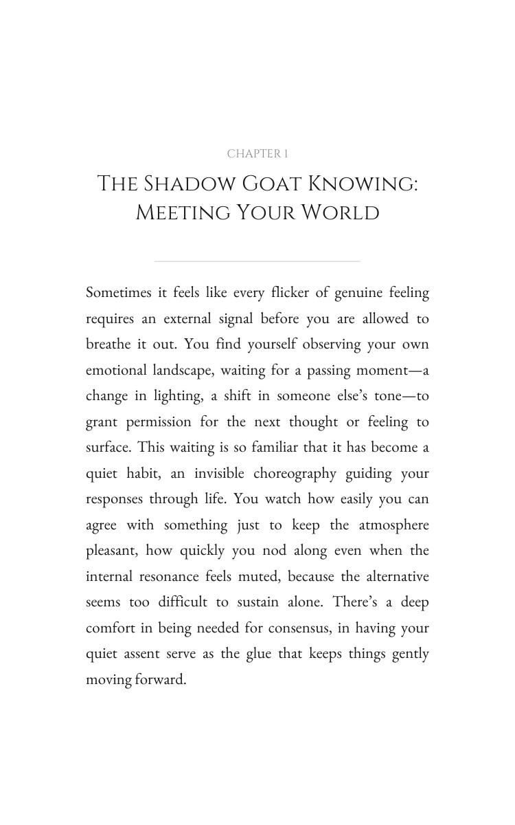 Shadow Goat Shadow Self Handbook: Your Domain Unleashed interior preview