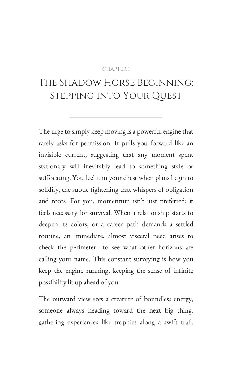 Shadow Horse: Emotional Patterns Mastery Path: Your Purpose Concentrated interior preview