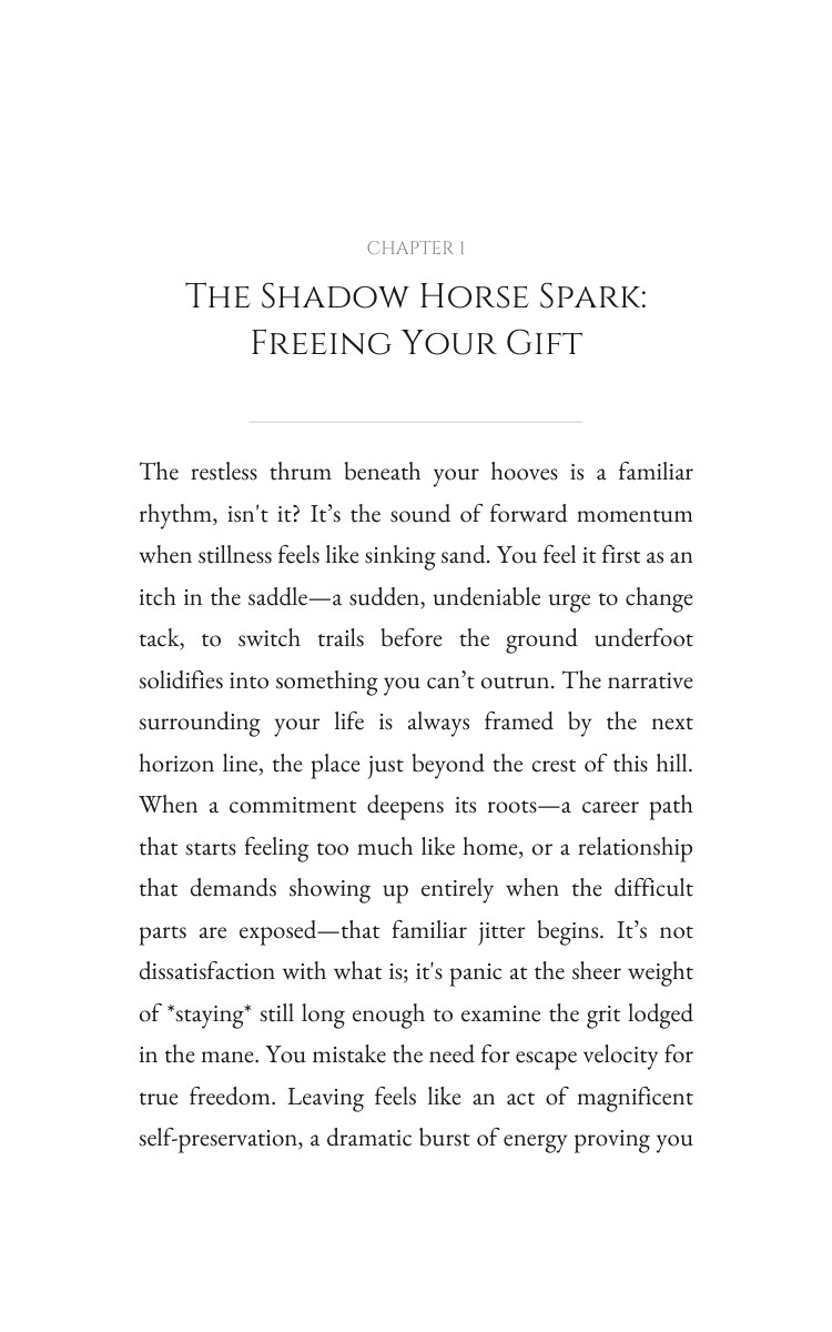 Shadow Horse: Mastering Fear Of Failure: Your Ascent Advantage interior preview