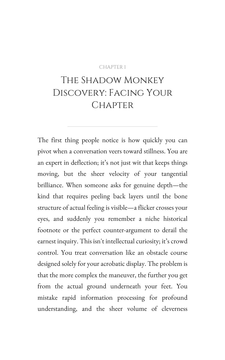 Shadow Monkey: Hidden Fears Evolution: Refine Your Practice interior preview