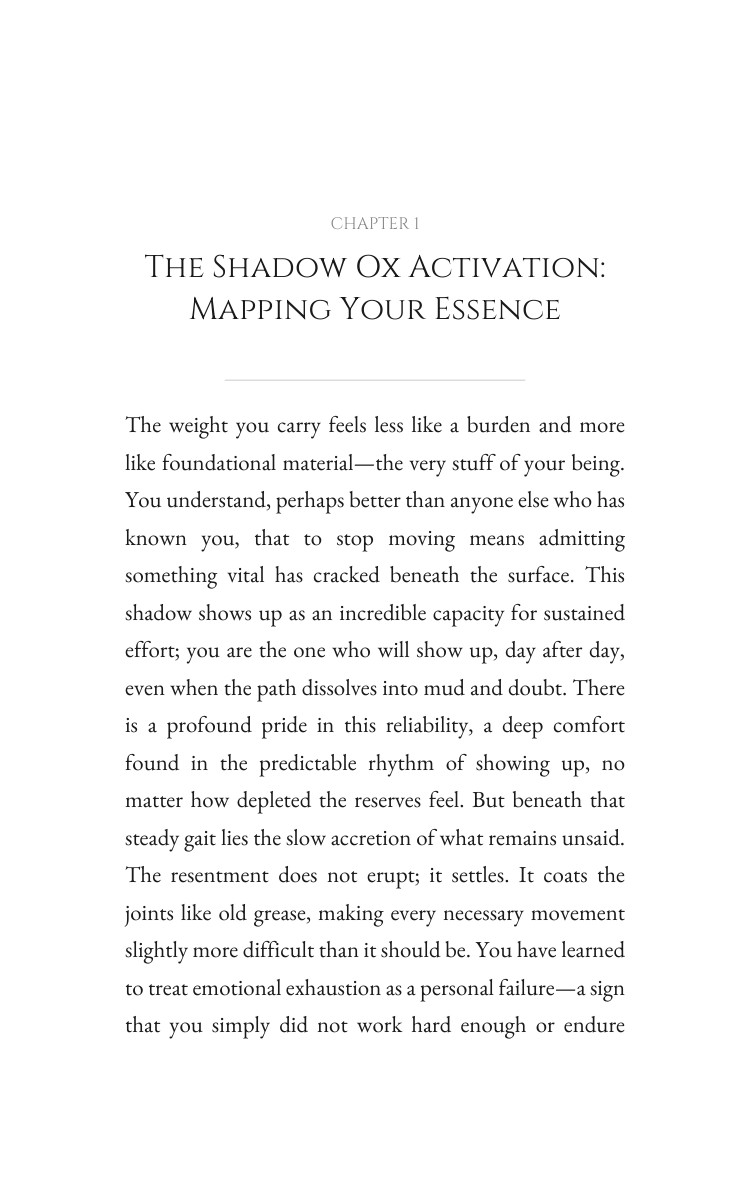Shadow Ox Anger Patterns: Your Path Forward: Your Trail Crystallized interior preview