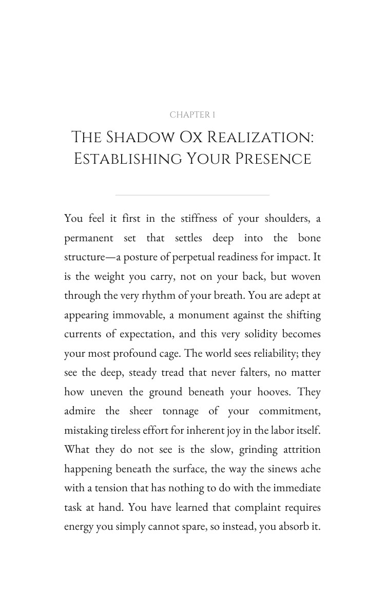 Shadow Ox Fear Of Failure Wisdom: Your Approach Unleashed interior preview